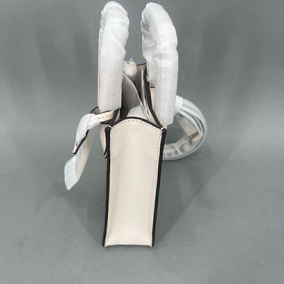 $348 Michael Kors Mercer Extra Small Pebbled Leather Crossbody Bag Minimalist - Picture 6 of 15